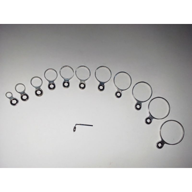 Ring Aluminium Harga per pcs untuk joran tegek Oregon Rawit stone exori Classic Exori Elegan Oregon 