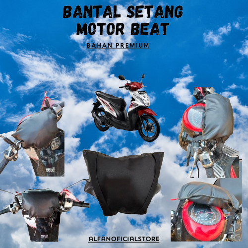 BANTAL SETANG MOTOR / BANTAL KEAMANAN ANAK /BAHAN KULIT ANTI AIR UNTUK MOTOR BEAT 2018