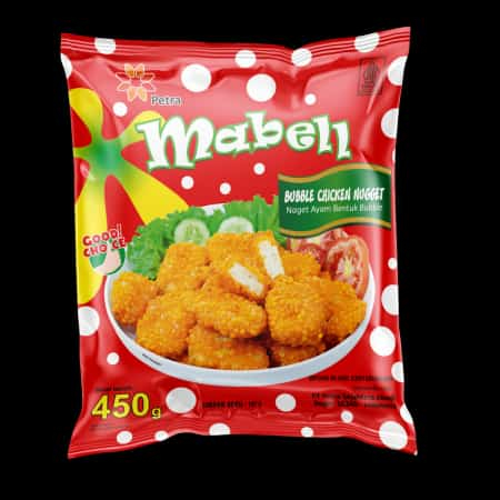 

NUGET MABELL BUBLE CRISPY CHICKEN 450GR