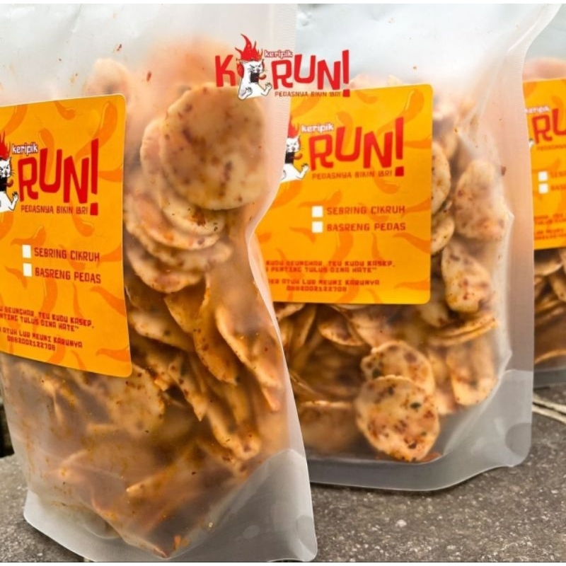 

Keripik Sebring Kirun Pedas Daun Jeruk