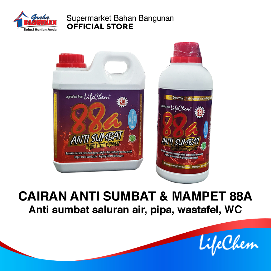 Anti Sumbat WC DAN SALURAN PIPA 88A