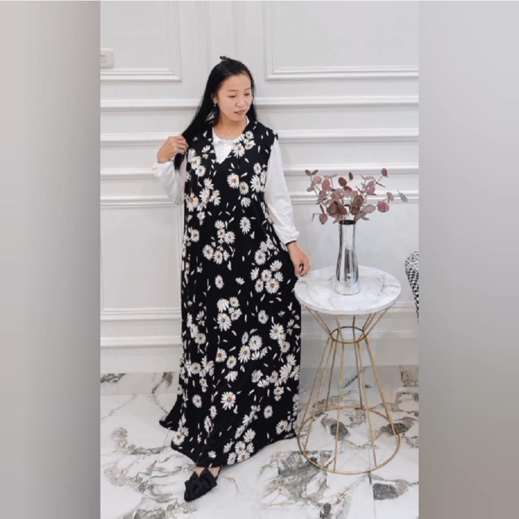 YUBIN OVERALL DRESS KOREAN MAYUNG JUMBO XL XXL XXXL PJ 130