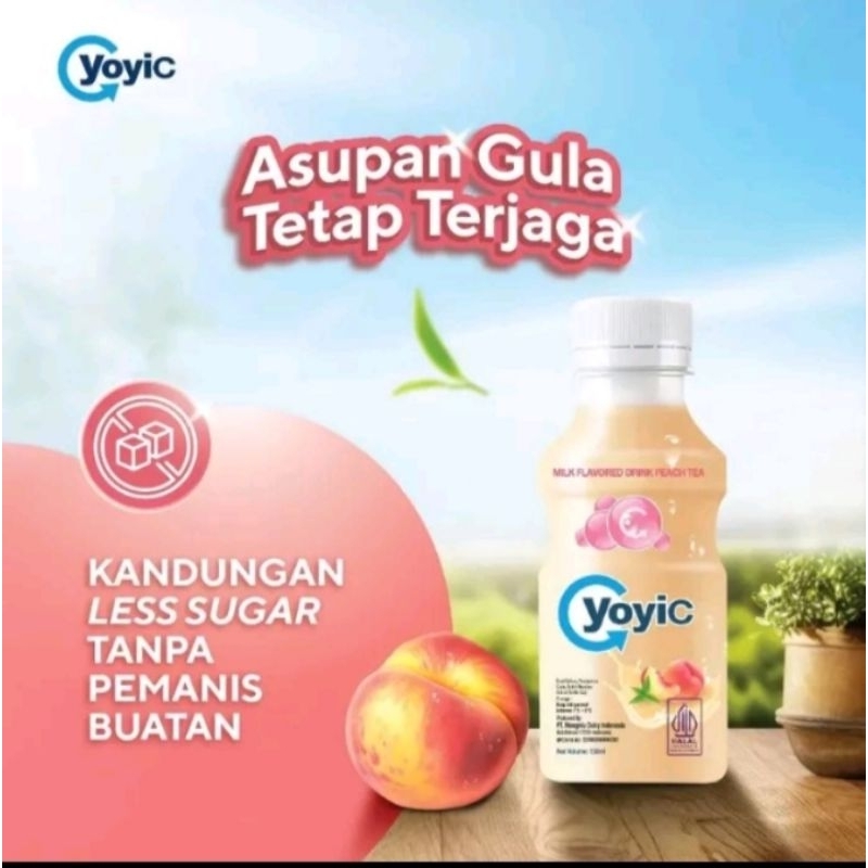 

Yoyic Minuman Susu Fermentasi rasa Jeruk / Orange isi 12 uk 130 ml