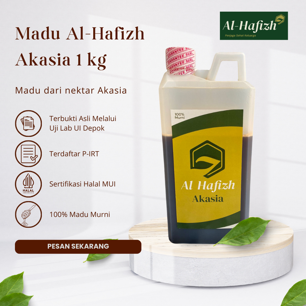 

Madu Murni Asli Nectar Akasia Al-Hafizh 1200 Gram