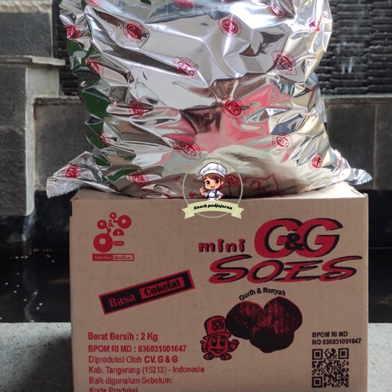 

kue Soes mini GG Cokelat 2 KG