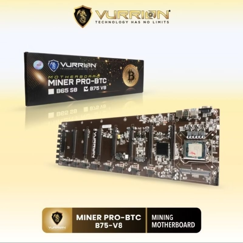 Motherboard vurrion b75 / b65 btc pro mining