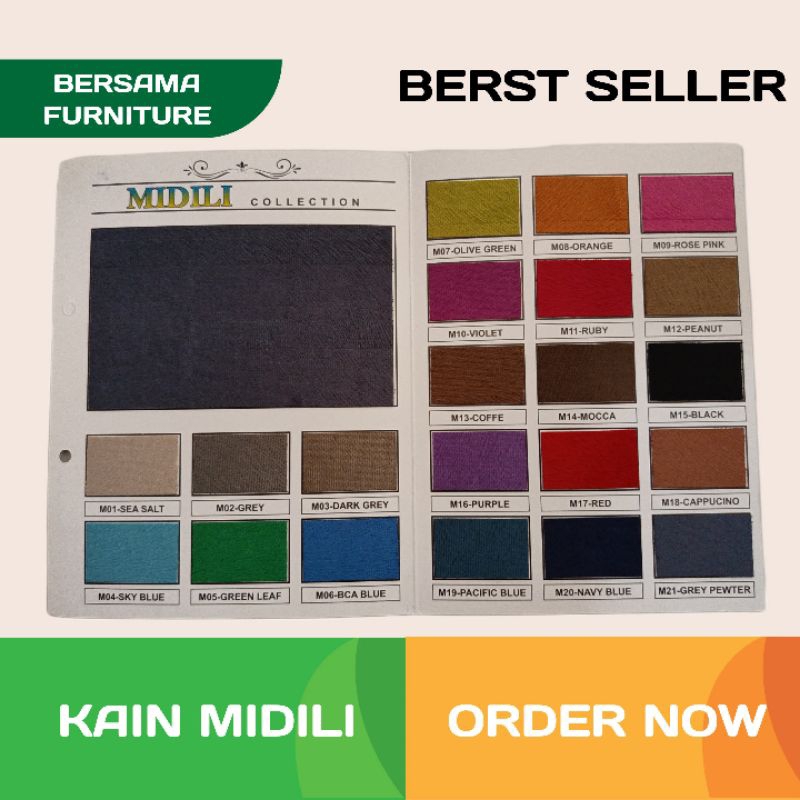KAIN SOFA / KAIN MIDILI / KAIN KURSI / KAIN BELUDRU