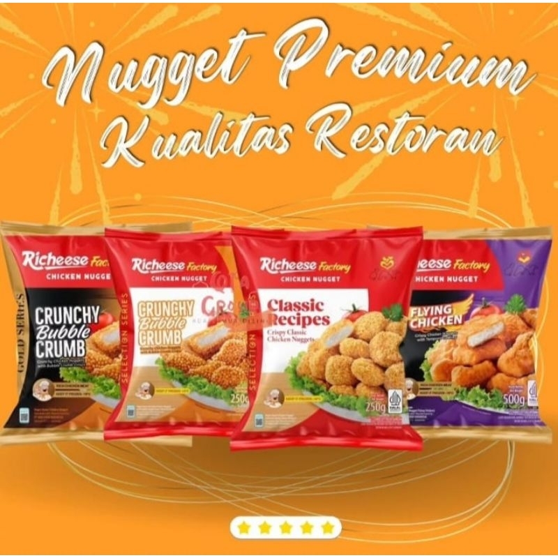 

Richeese Factory Nugget Crunchy Bubble Crumb 250g Crispy 500g Crispy Original Classic Recipes 250g Nugget Viral