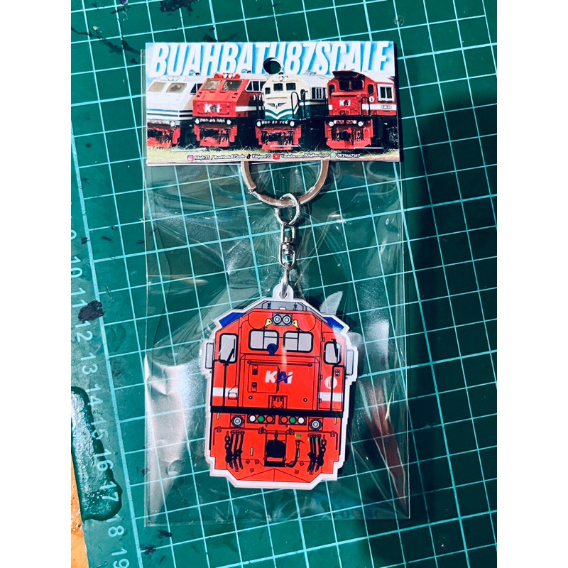 Gantungan Kunci Arkrilik Lokomotif CC 205