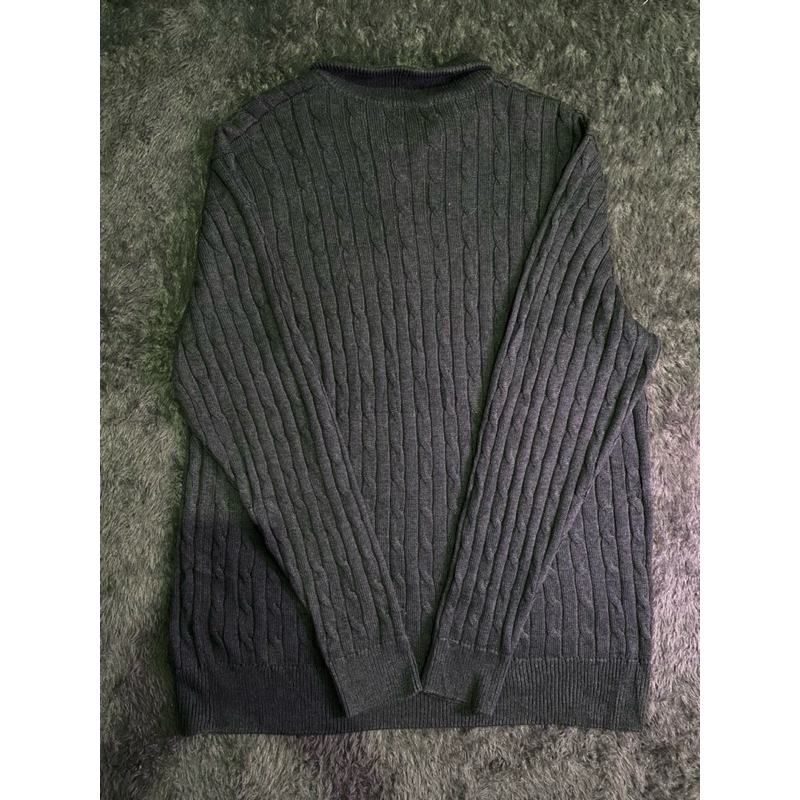 Halfzip Cable Knit Uspa