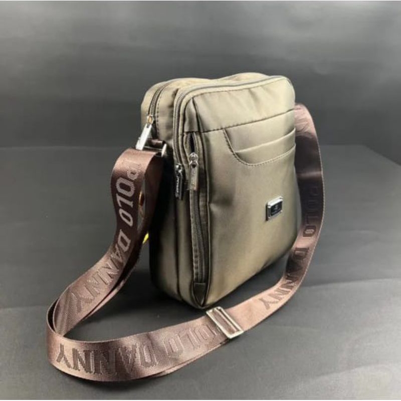 TAS SELEMPANG POLO DANNY SIZE L. TAS POLO DANNY ORIGINAL UKURAN BESAR