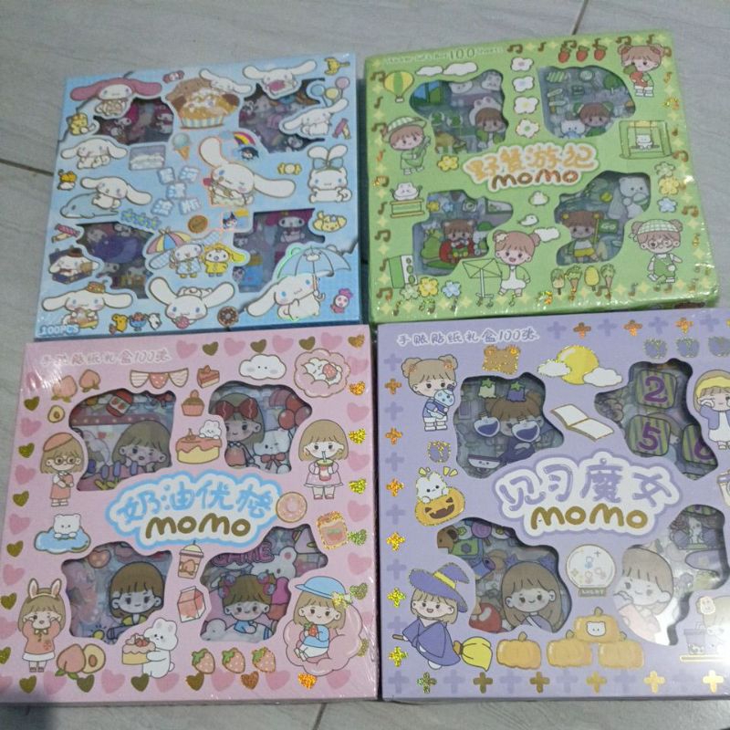 

Sticker Momo isi 100pcs