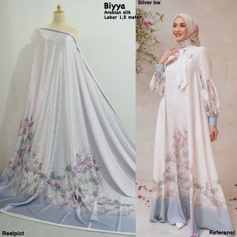 Kain arabian silk | kain armany silk import | kain mewah | kain original