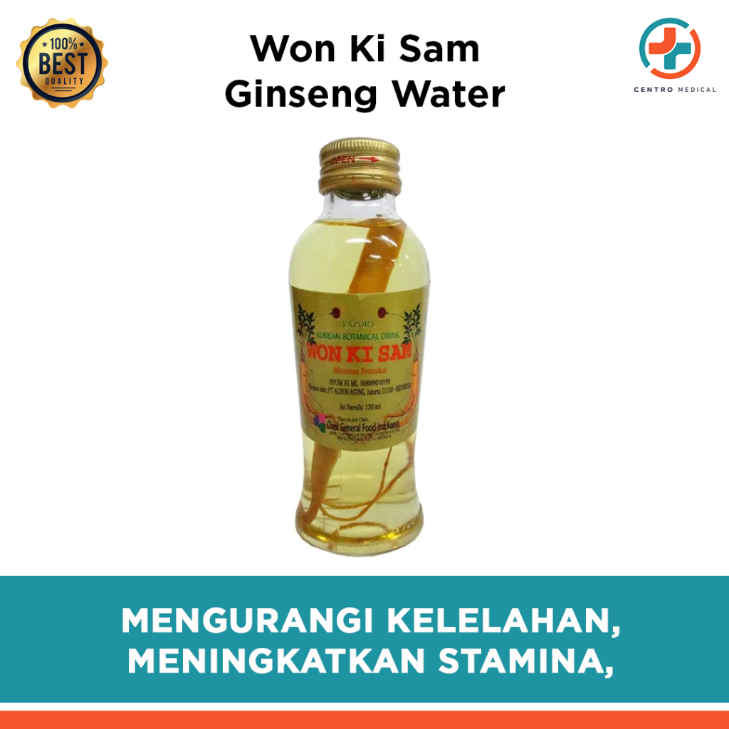 

Korea won Ki Sam korean ginseng drink / minuman ginseng