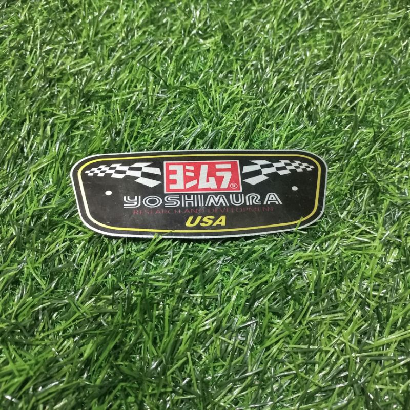 EMBLEM KNALPOT RACING MERK YOSHIMURA R77
