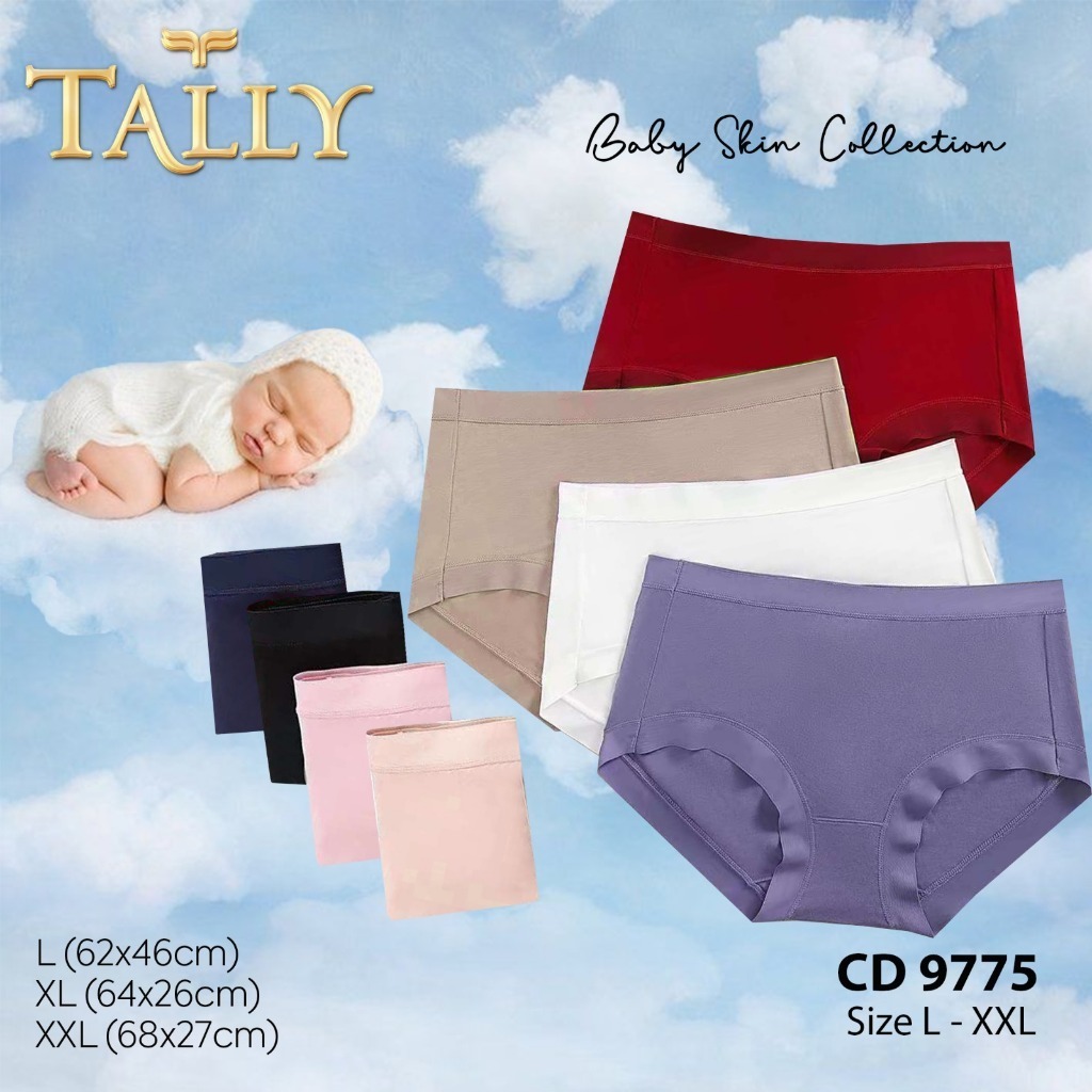 YISTORE98 - CD TALLY SEAMLESS KATUN BAMBUU 9775 TALLY - CD BABY SKIN TALLY 9775 L XL XXL-  Cd Wanita