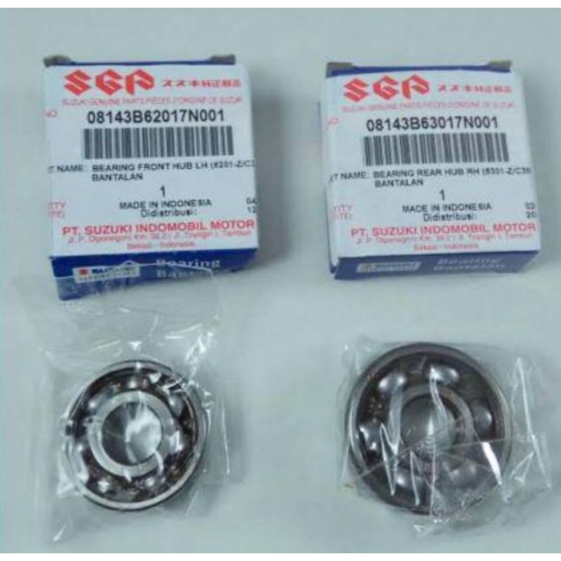 Bearing Laher Roda Belakang Asli SGP Smash Satria FU 6201 6301