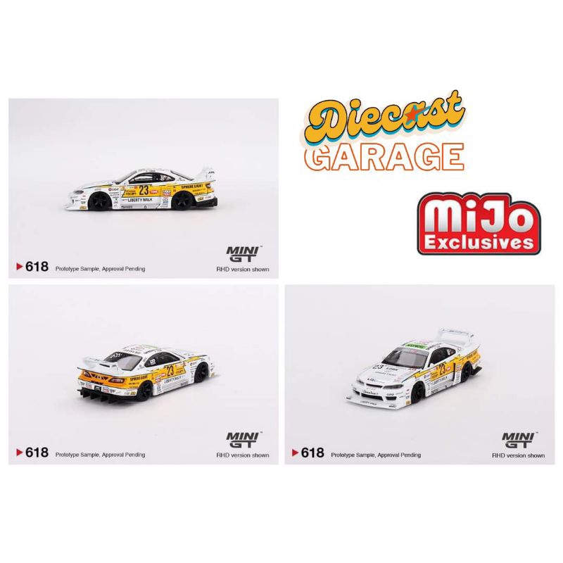 [BLISTER] Mini GT Silvia S15 LBWK