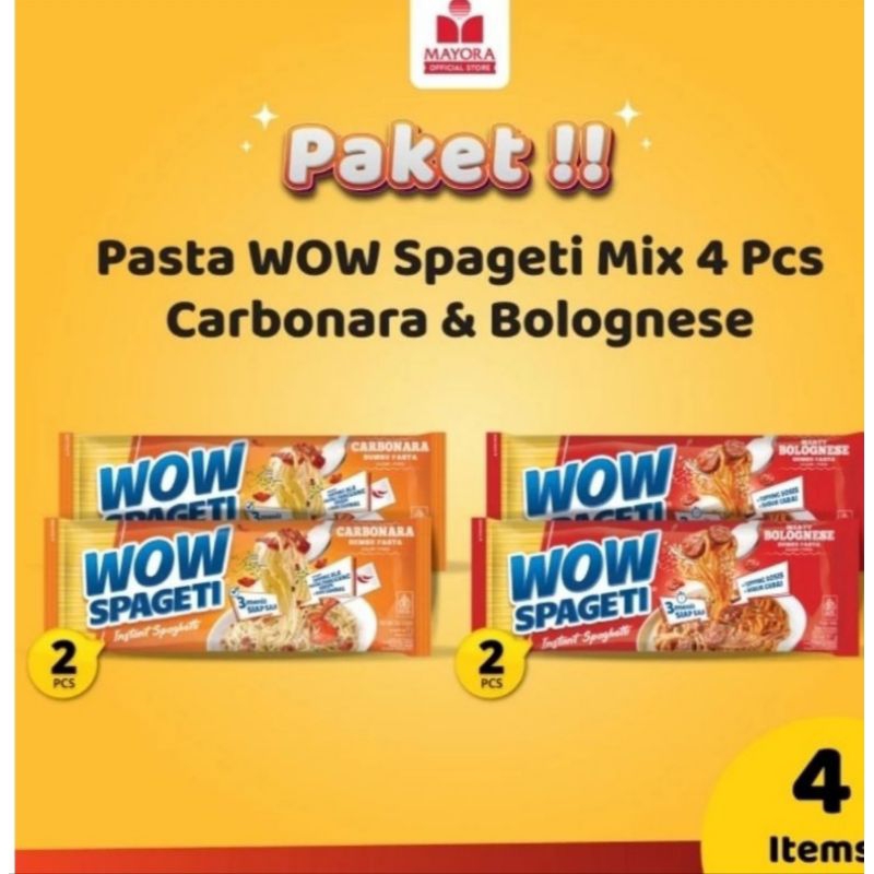 

Wow Spaghetti Viral Multipack 4 pcs