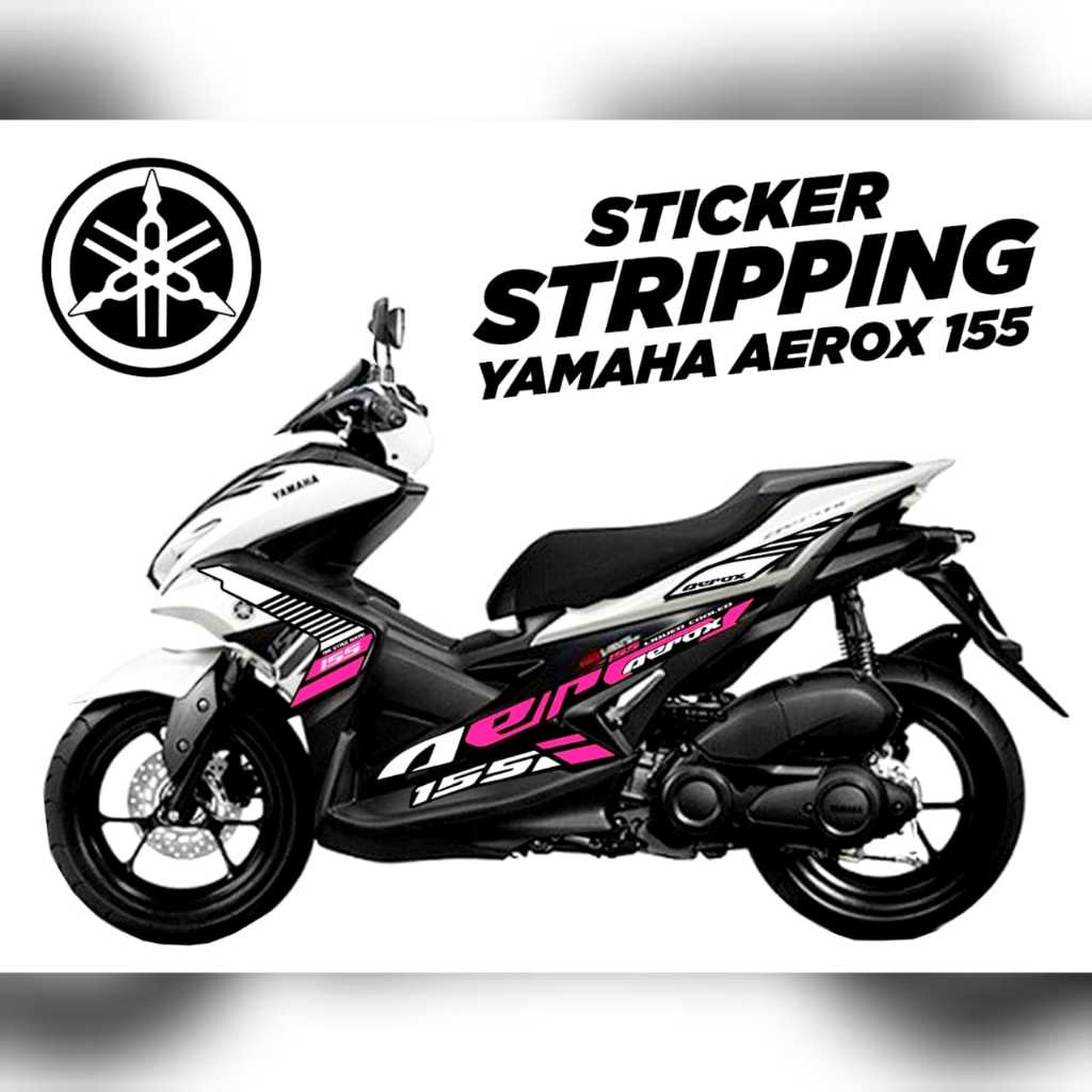 Decal Sticker Striping Yamaha Aerox 155/Sticker Variasi Aerox 155