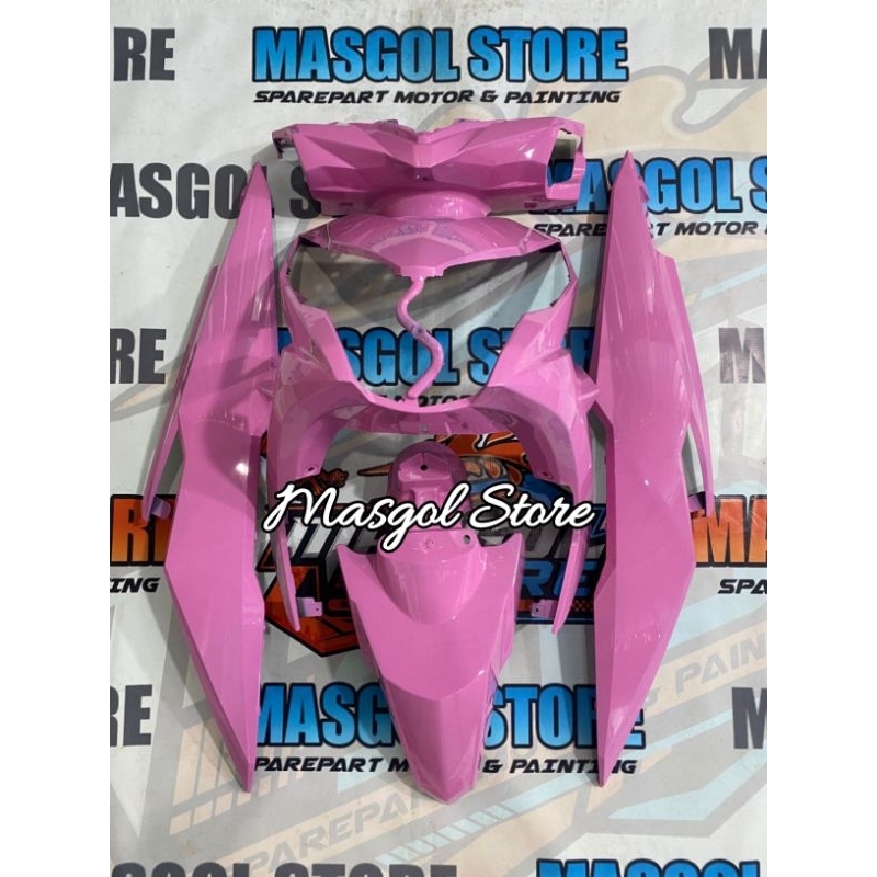 Full body halus Beat Eco digital 2017-2019 Pink muda / pink kitty