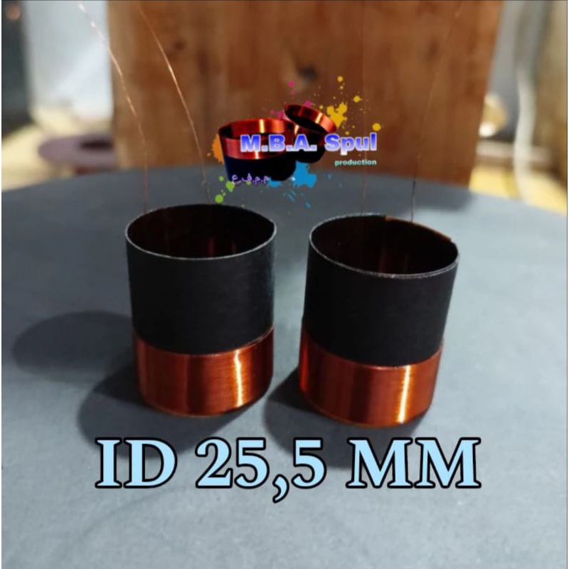 Spool spol spul Speaker Diameter 25,5mm acr 6 / 8 inch 2 pcs.