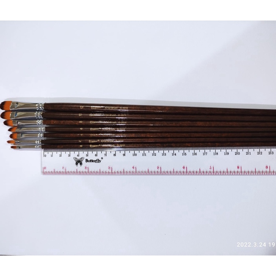 

giorgione brush filbert long handle G31