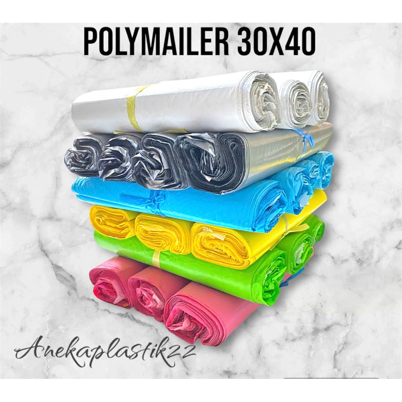 

Plastik packing polymailer 30x40
