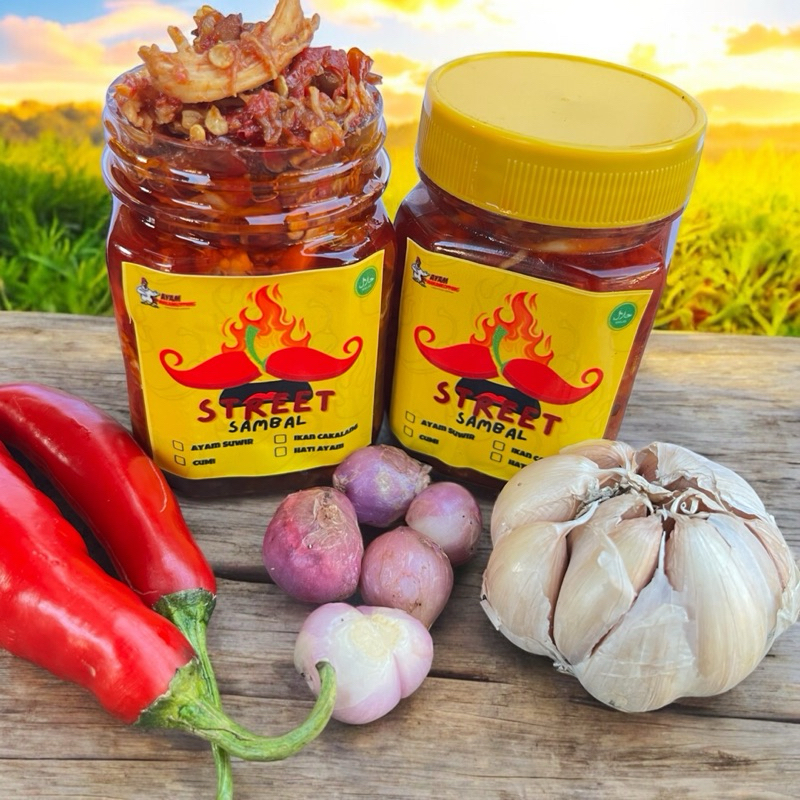 

2Pcs Street Sambal Cumi dan Ayam Suwir Perfect Combo