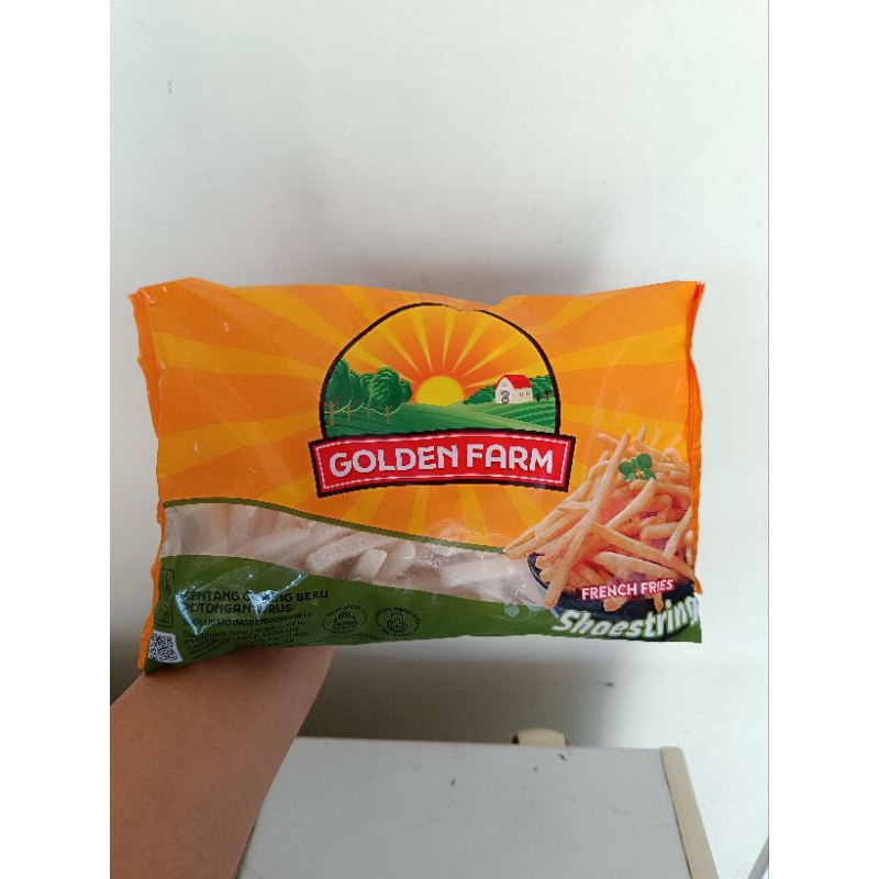 

GOLDEN FARM SHOESTRING 500GR / KENTANG GORENG FROZEN