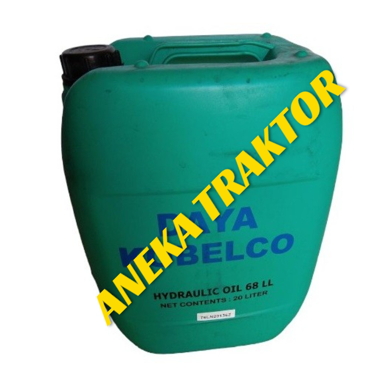 OLI HYDRAULIC HIDROLIK 68 KOBELCO JAMIN ASLI GENUINE KEMASAN 20L