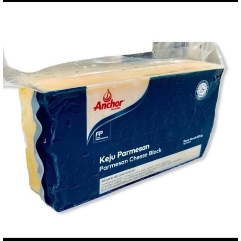 

ANCHOR KEJU PARMESAN CHEESE BLOK BLOCK 800 GRAM (KEMASAN ASLI)