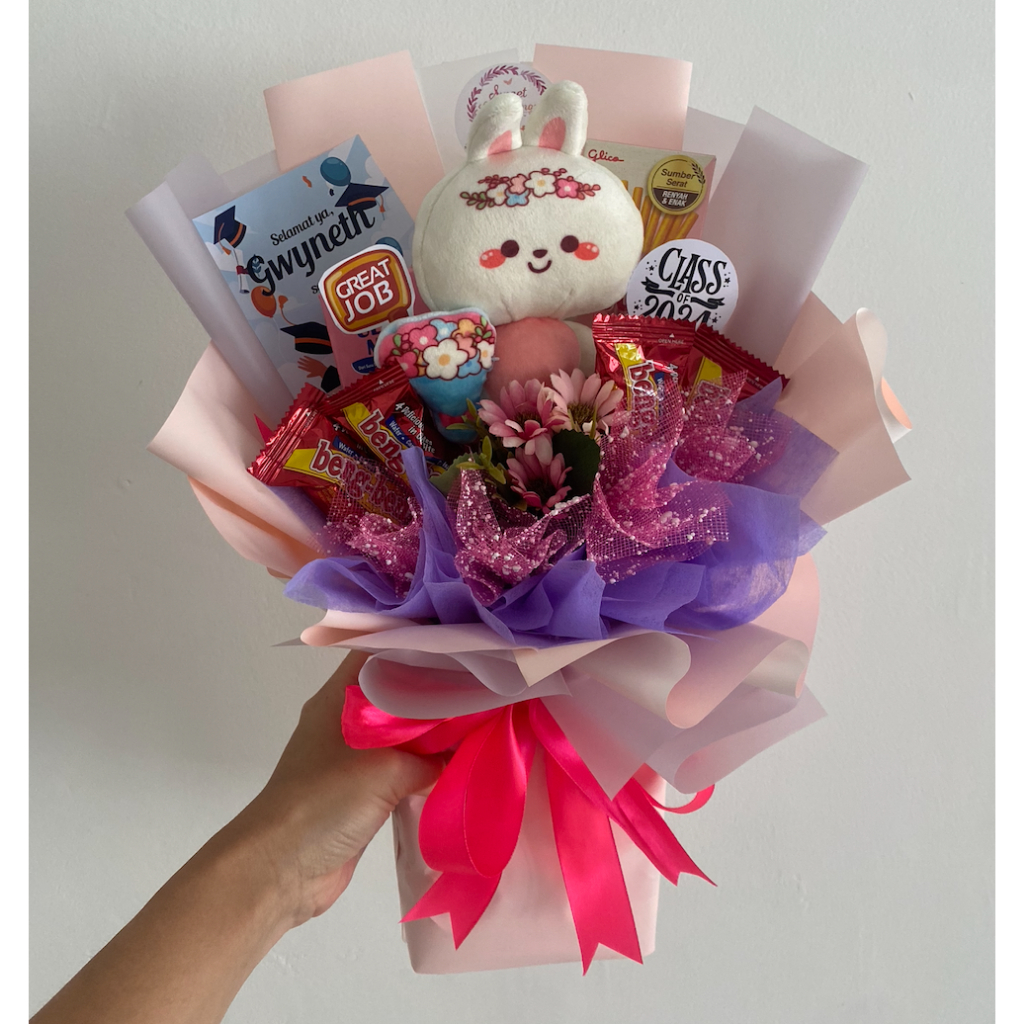

Buket Snack cocok untuk anak TK ( untuk acara wisuda/ulang tahun)
