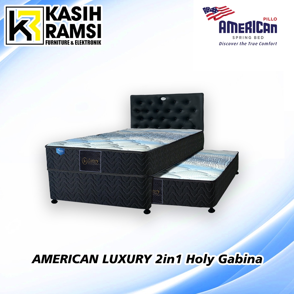 Spring Bed American Luxury 2in1 120x200