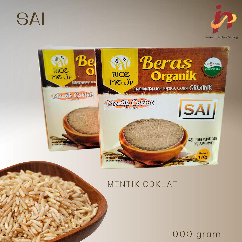 

Beras Organik Coklat SAI 1Kg