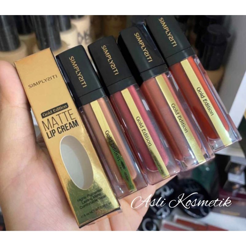 Simplysiti Gold Edition Matte Lip Cream