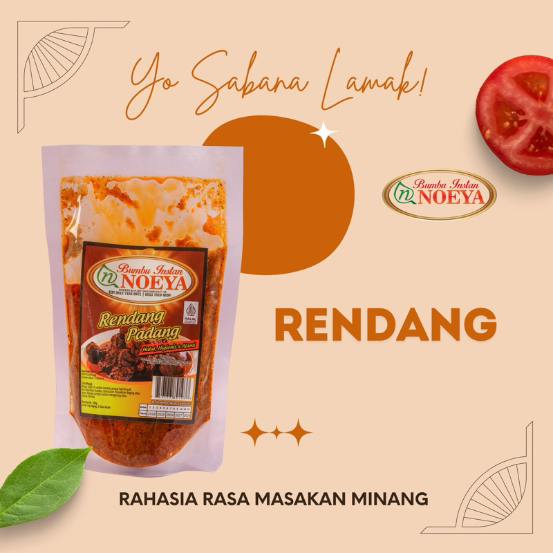 

Bumbu Instan Noeya Rendang Padang 300 gr