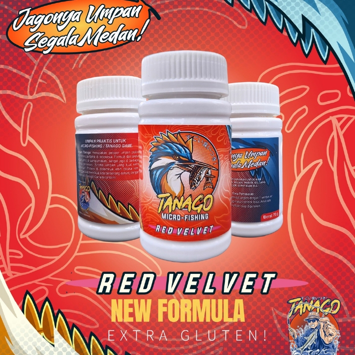 Umpan Tanago Red Velvet New Formula