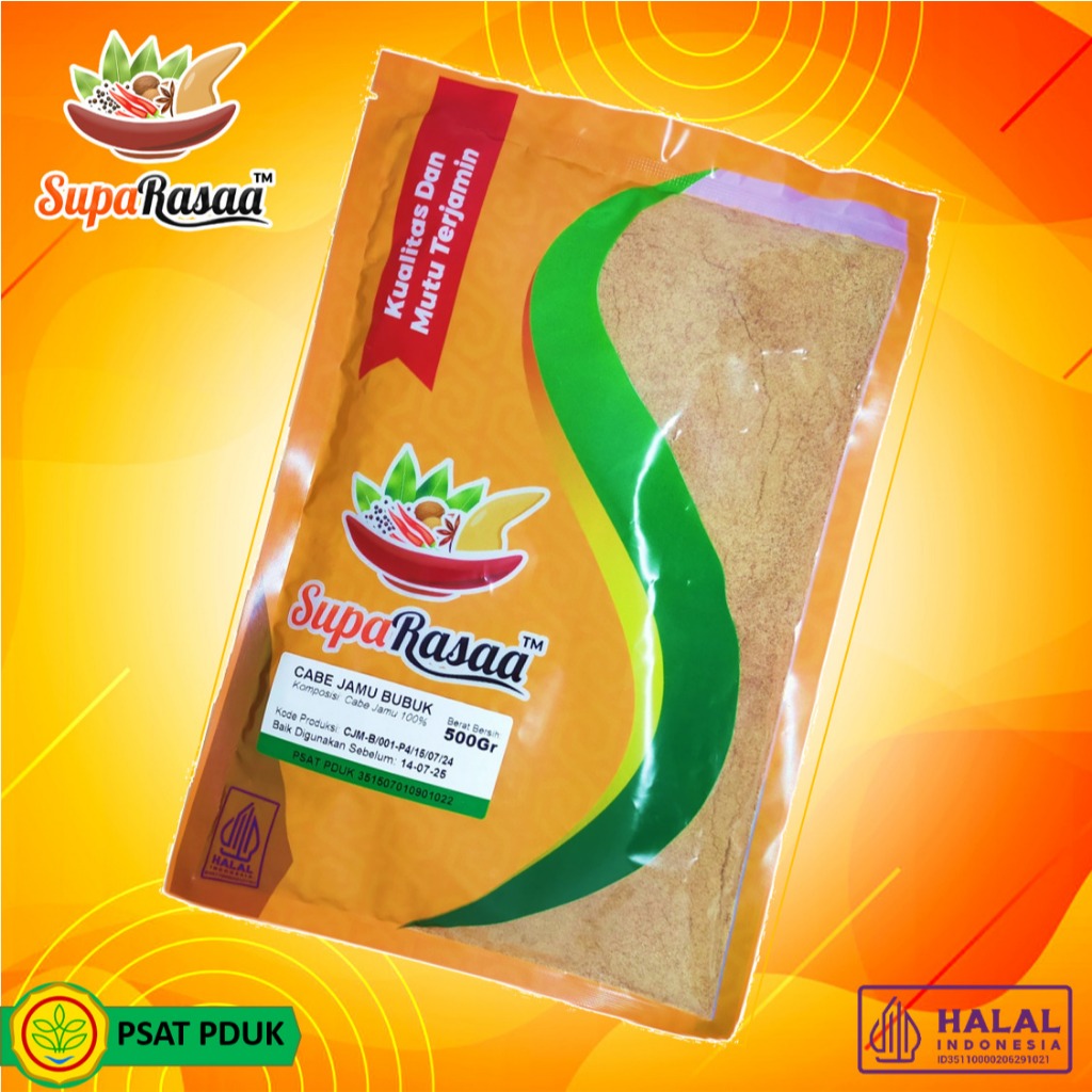

Cabe Jamu Bubuk 500Gr - Rempah Pedas Cocok untuk Masakan Nusantara