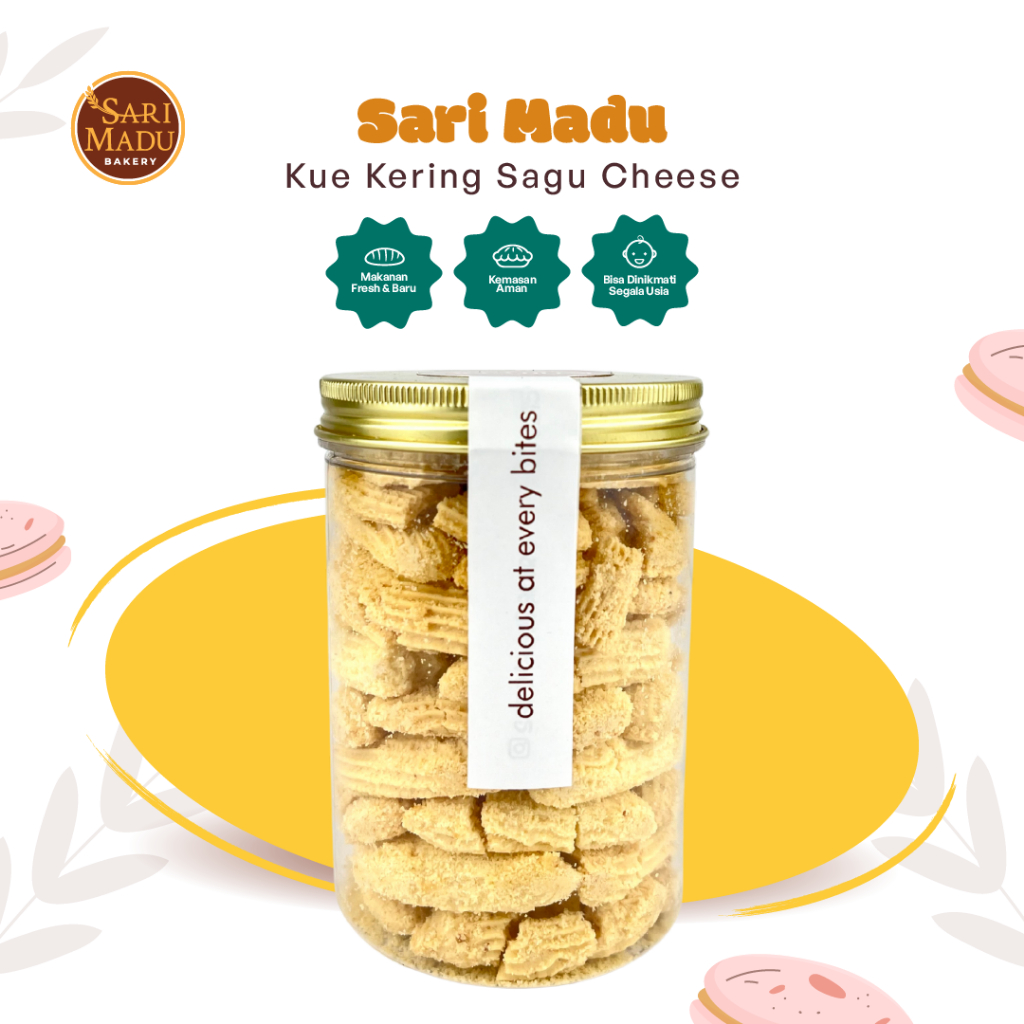 

Sagu Cheese Kue Kering 6 Bulan Penyimpanan 500 Ml Khusus Kaltim By Sari Madu Bakery