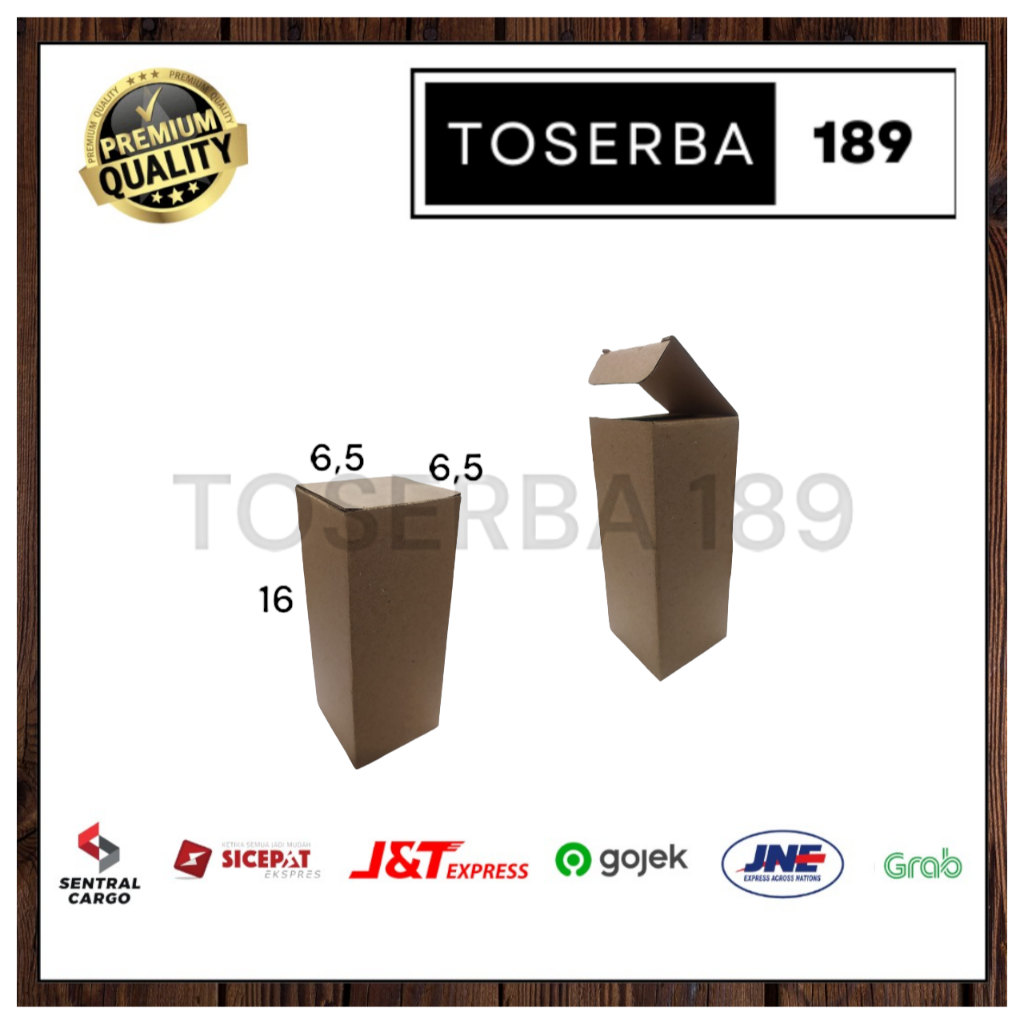 

kardus packing diecut /box pizza uk 6,5x6,5x16 cm