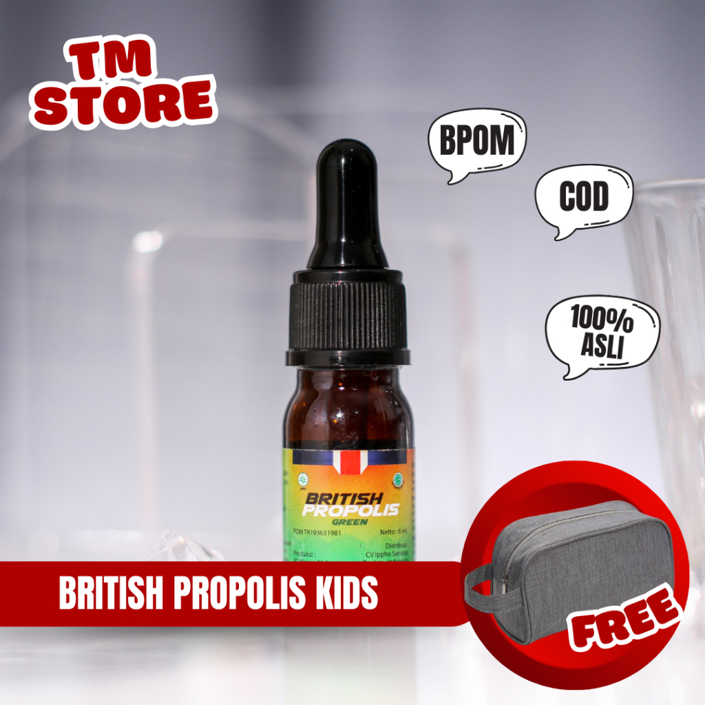 TM STORE British Propolis KIDS Original 100%
