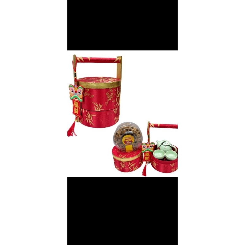 

keranjang imlek-parcel Imlek /box imlek /packaging toples 500gram/packaging toples 901 /ready stock