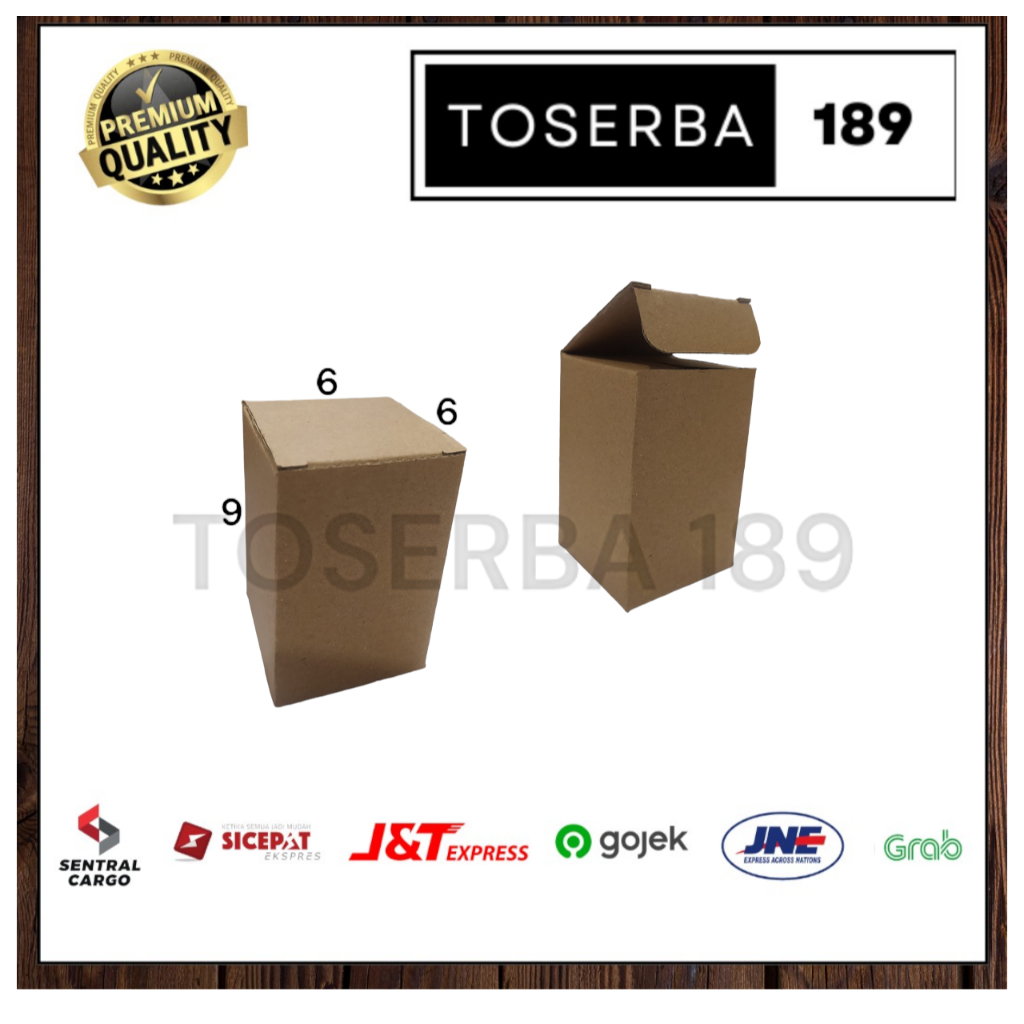 

kardus packing diecut /box pizza uk 6x6x9 cm