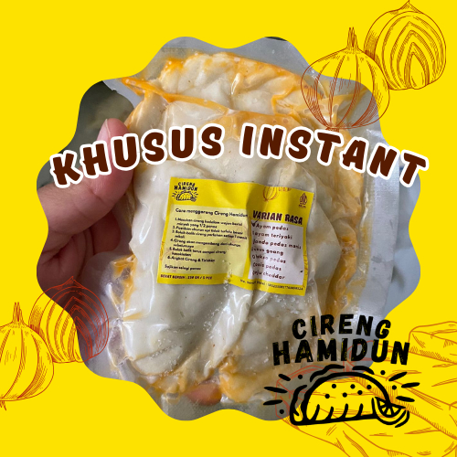 

KHUSUS INSTANT, Cireng Hamidun per Pax / Rasa