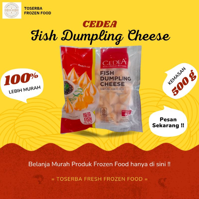 

CEDEA FISH DUMPLING CHEESE ISI KEJU 500gr