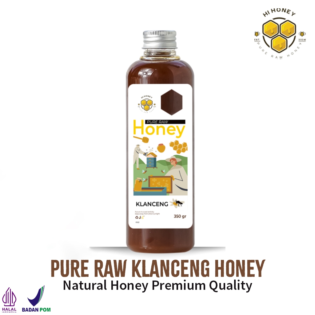 

Hi Honey Madu Klanceng 350gr