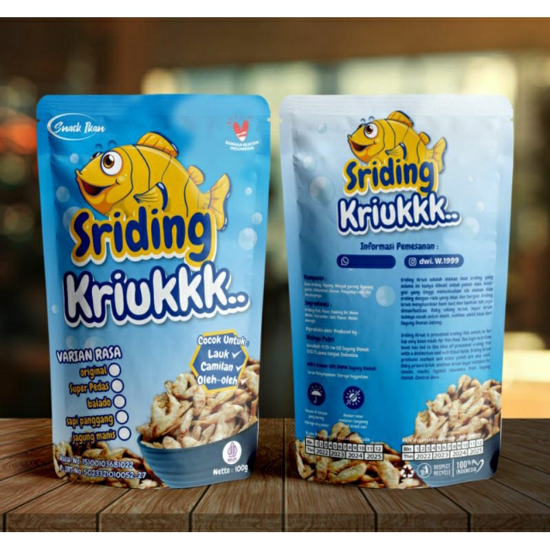 

Sriding kriukk gurih bundling twinpack 1 paket 2pcs