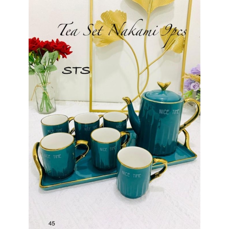 Tea Set Aestetic / Tea Set Keramik