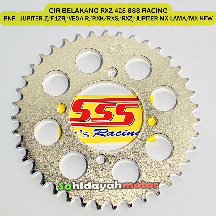 Gir Gear Belakang Jupiter Z Vega R RX King Jupiter MX 135 MX New F1ZR 415 428 32 33 34 35 36 37 38 3